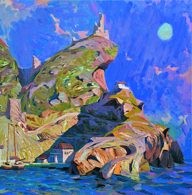 «Прибережний кордон». 2009. Полотно, олія